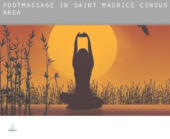Foot massage in  Saint-Maurice (census area)